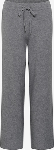 Part Two Wide leg Broek 'Katrie' in Grijs: voorkant