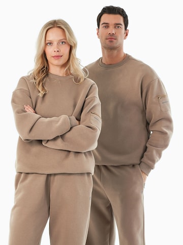 Organication Sweatshirt in Brown