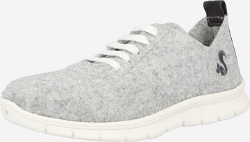 Sneaker bassa di thies in grigio: frontale