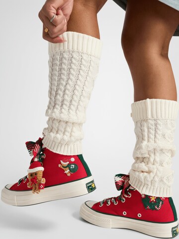 Sneaker alta 'Converse' di CONVERSE in rosso