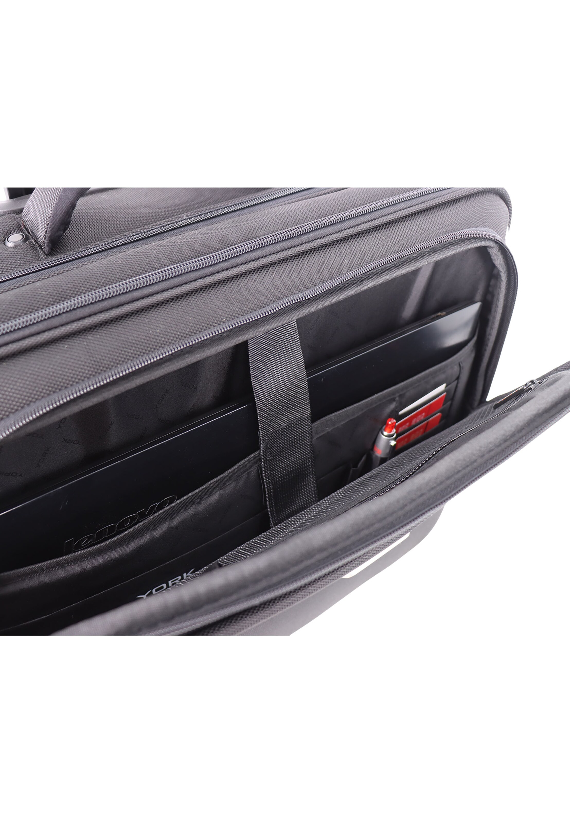 YORK Aktenkoffer 'Executive' in Zwart