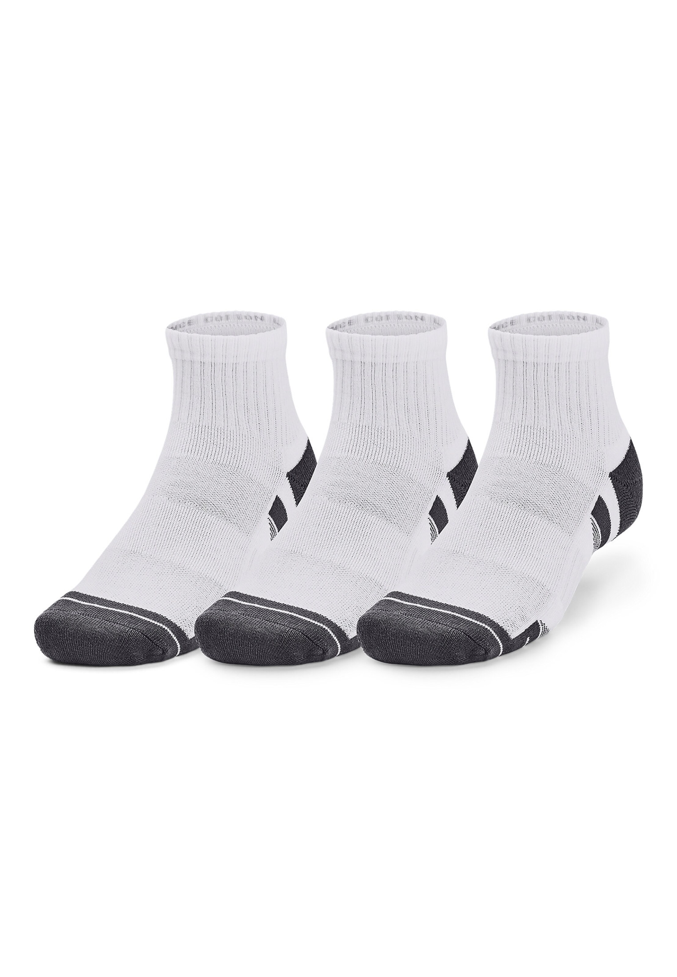 UNDER ARMOUR Athletic Socks in White: front