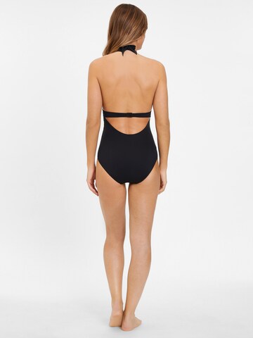 s.Oliver Bustier Bikini - fekete