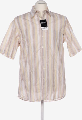 PIONEER Button Up Shirt in M in White: front