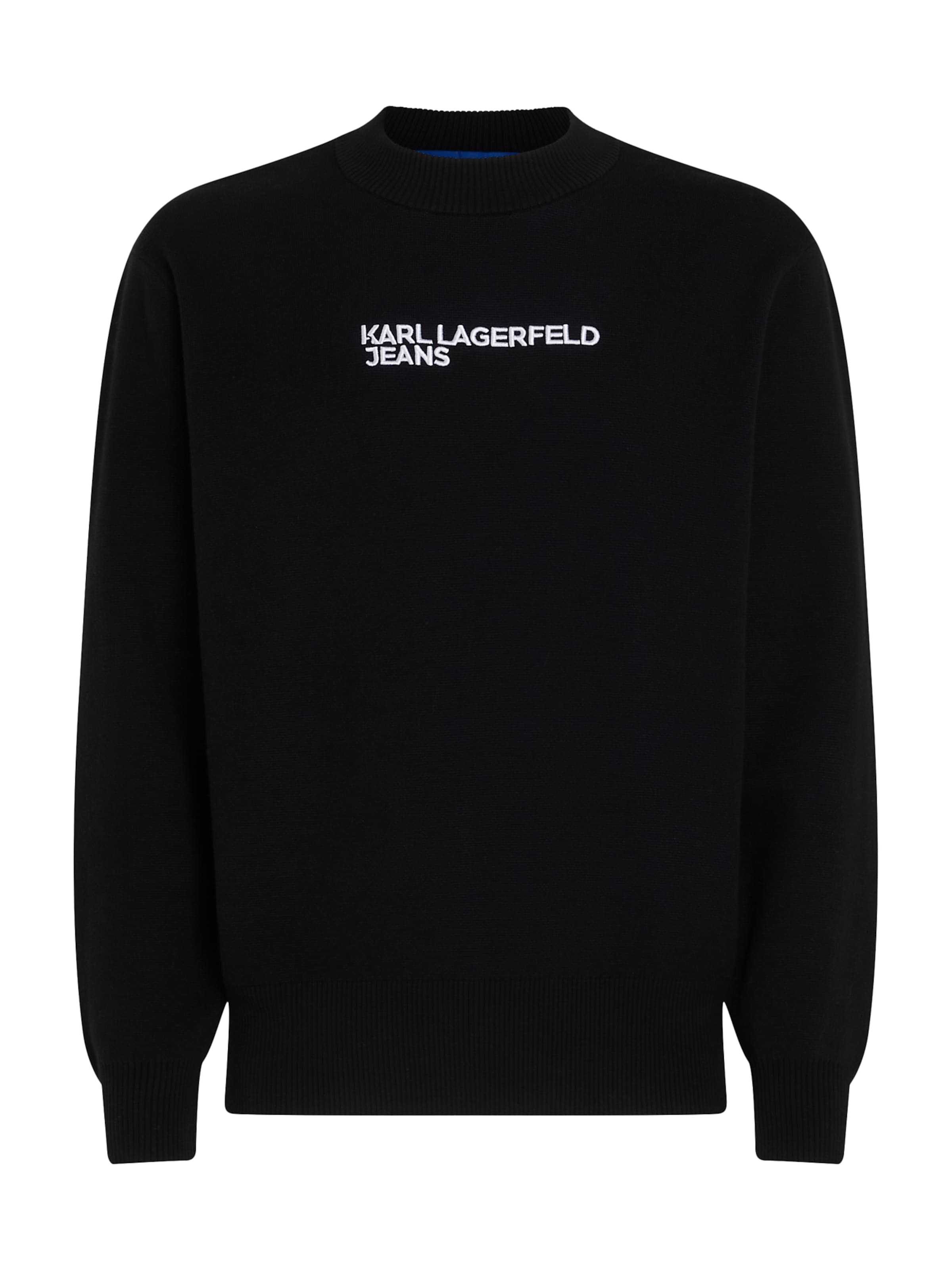 KARL LAGERFELD JEANS Sweatshirt in Black ABOUT YOU