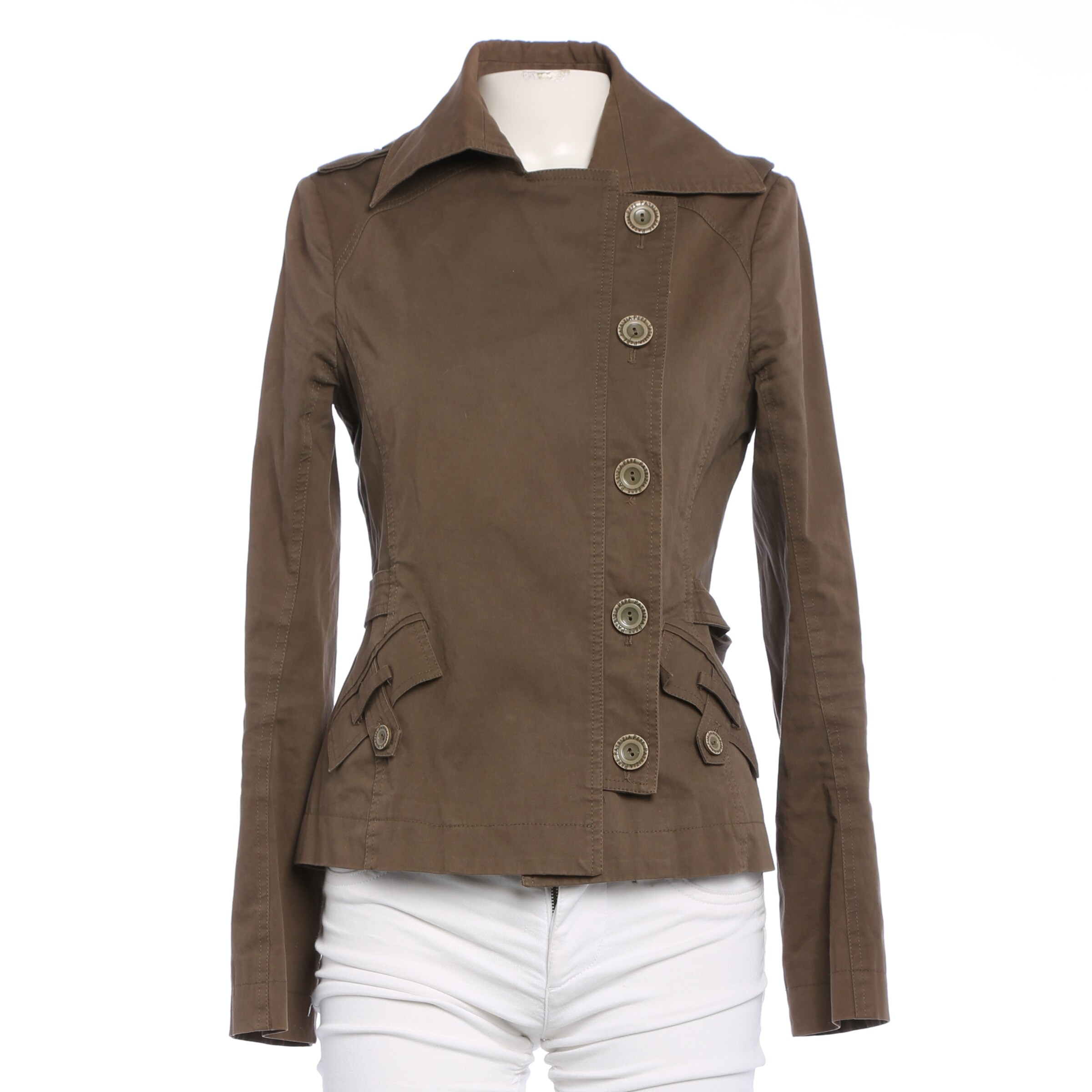 PATRIZIA PEPE Jacket & Coat in S in Brown: front