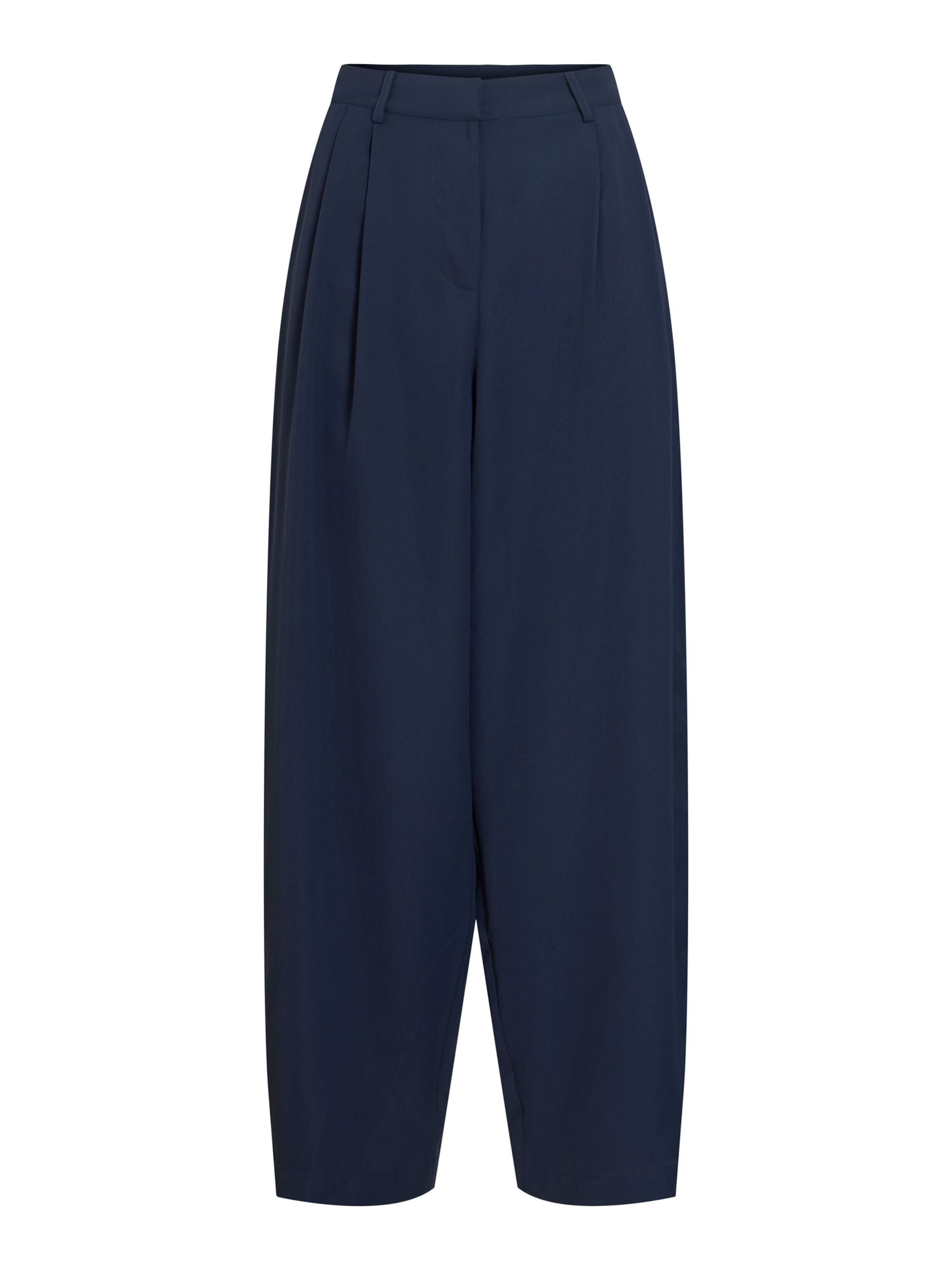 Pantaloni con pieghe 'VILee' di VILA in blu: frontale