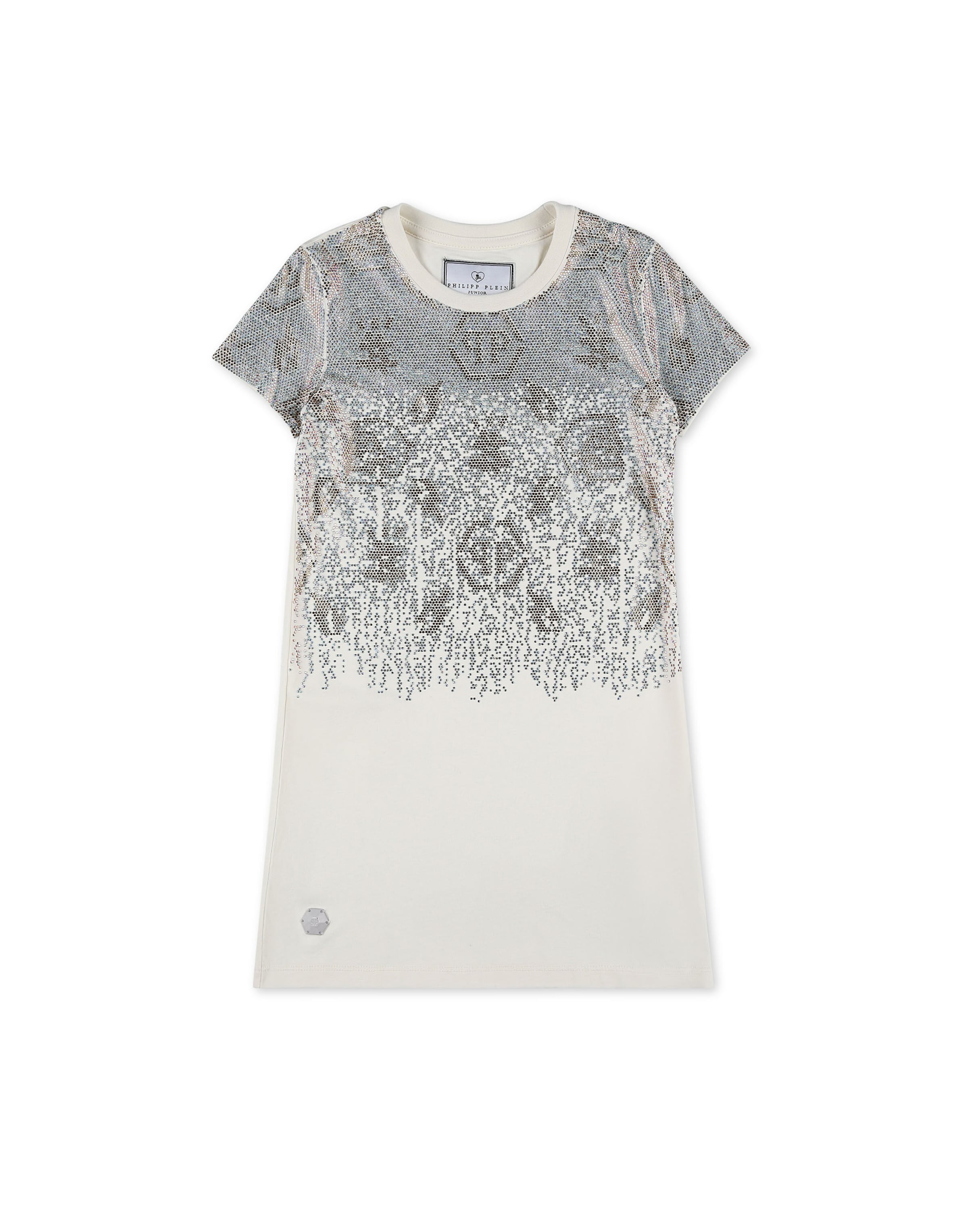 Philipp Plein - Vestido en beige: frente