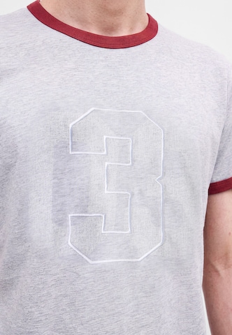 ADIDAS ORIGINALS Тениска 'RINGER' в сиво