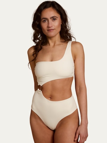Billie Swim - Bandeau Traje de baño 'Biarritz One Piece' en beige: frente