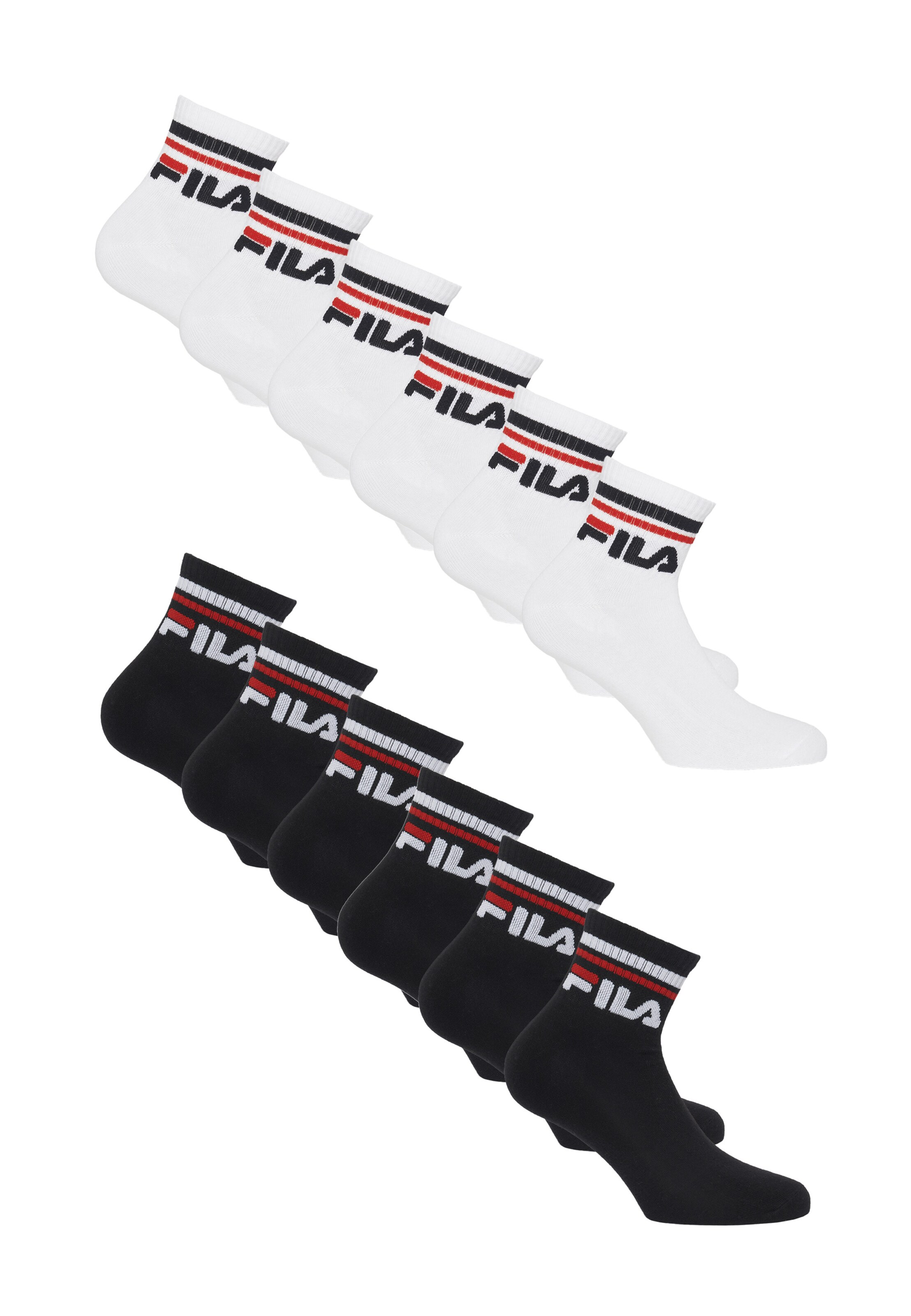FILA Socks in Black: front