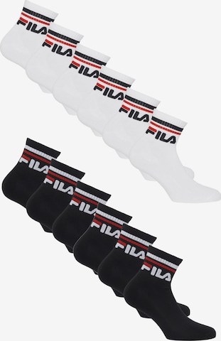 FILA Socken in Schwarz: Vorderseite