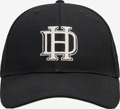 Bershka Lippalakki 'NEW VARSITY' värissä hiekka / musta, Tuotenäkymä