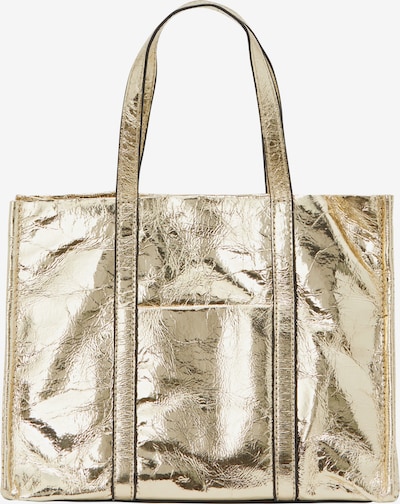 Pirkinių krepšys iš faina, spalva – Auksas, Prekių apžvalga