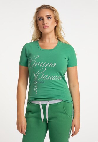 Bruno Banani T-Shirt in Grün: Vorderseite