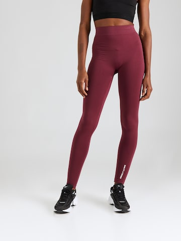 ONLY PLAY Slim fit Workout Pants 'ROOB' in Red: front