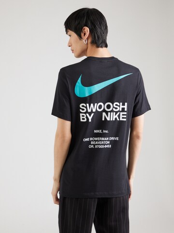 Nike Sportswear Tričko – černá: přední strana