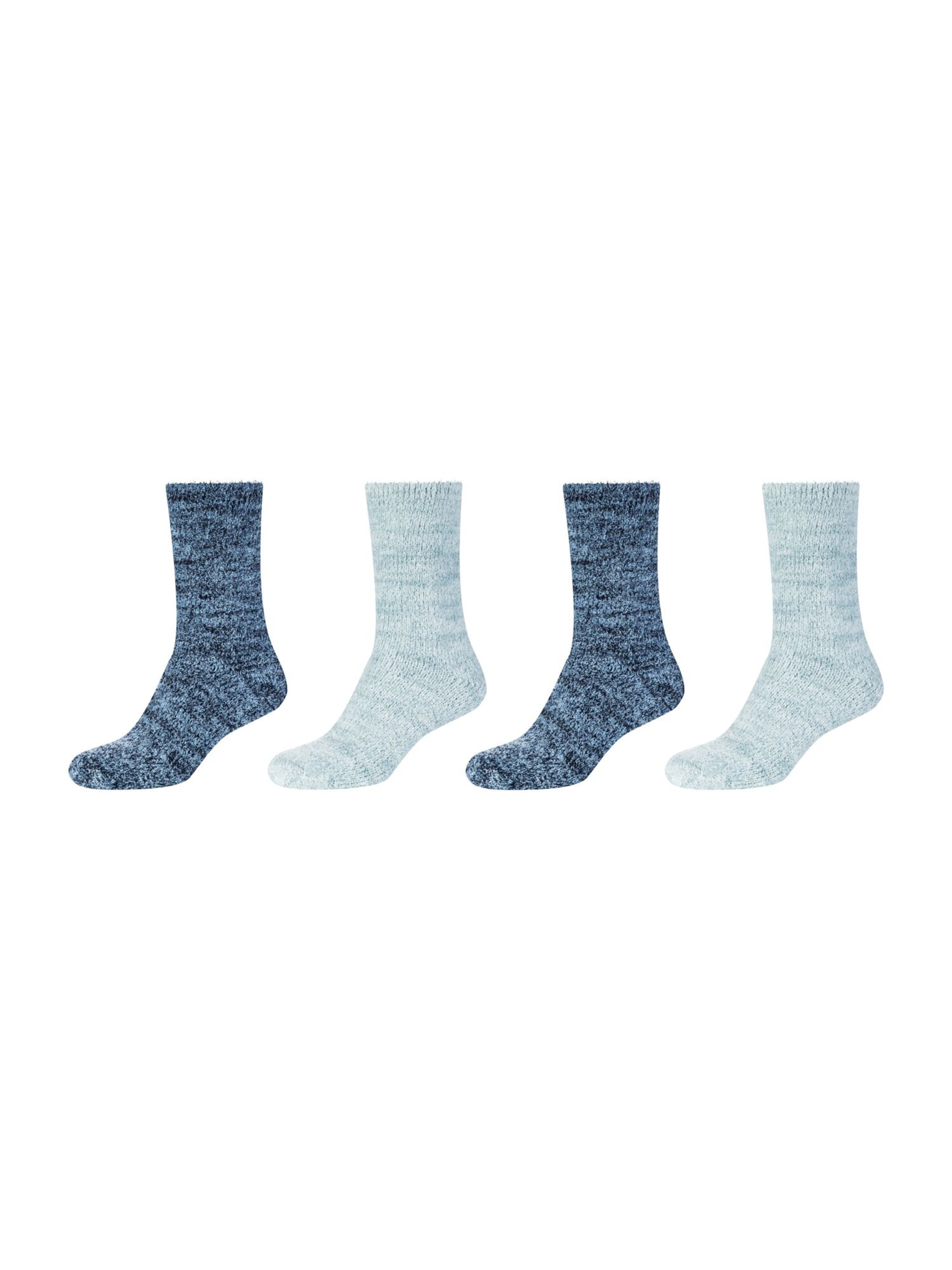 camano Socken in Blau: Vorderseite