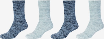 camano Socken in Blau: Vorderseite