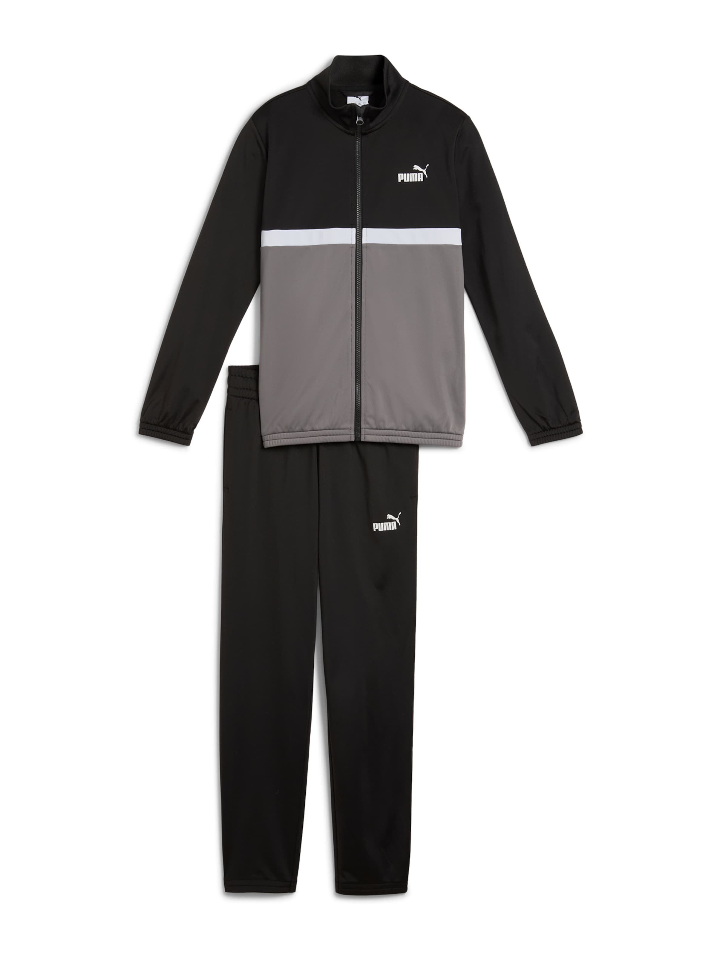 PUMA - Fato de jogging em preto: frente