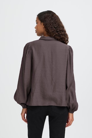 ICHI Bluse 'Ihrhines SH2' i brun