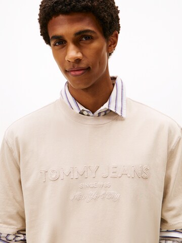 Tommy Jeans Bluser & t-shirts '90S NEW CLASSICS' i beige
