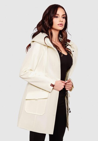 MARIKOO Raincoat 'Mayleen' in White