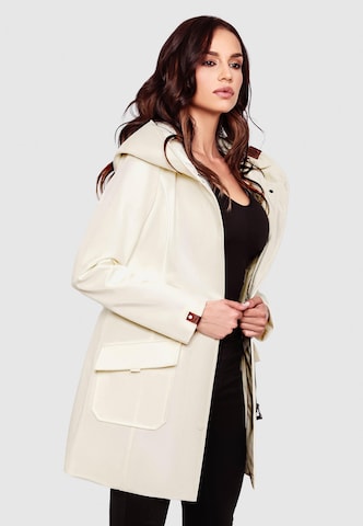 MARIKOO Raincoat 'Mayleen' in White