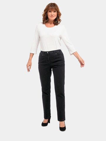 Goldner Regular Jeans 'Anna' in Black