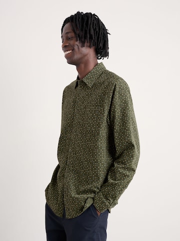 Seasalt Cornwall Comfort Fit Hemd' Shoreman Printed' ' in Grün