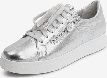VITAFORM High-Top Sneakers in Silver: front