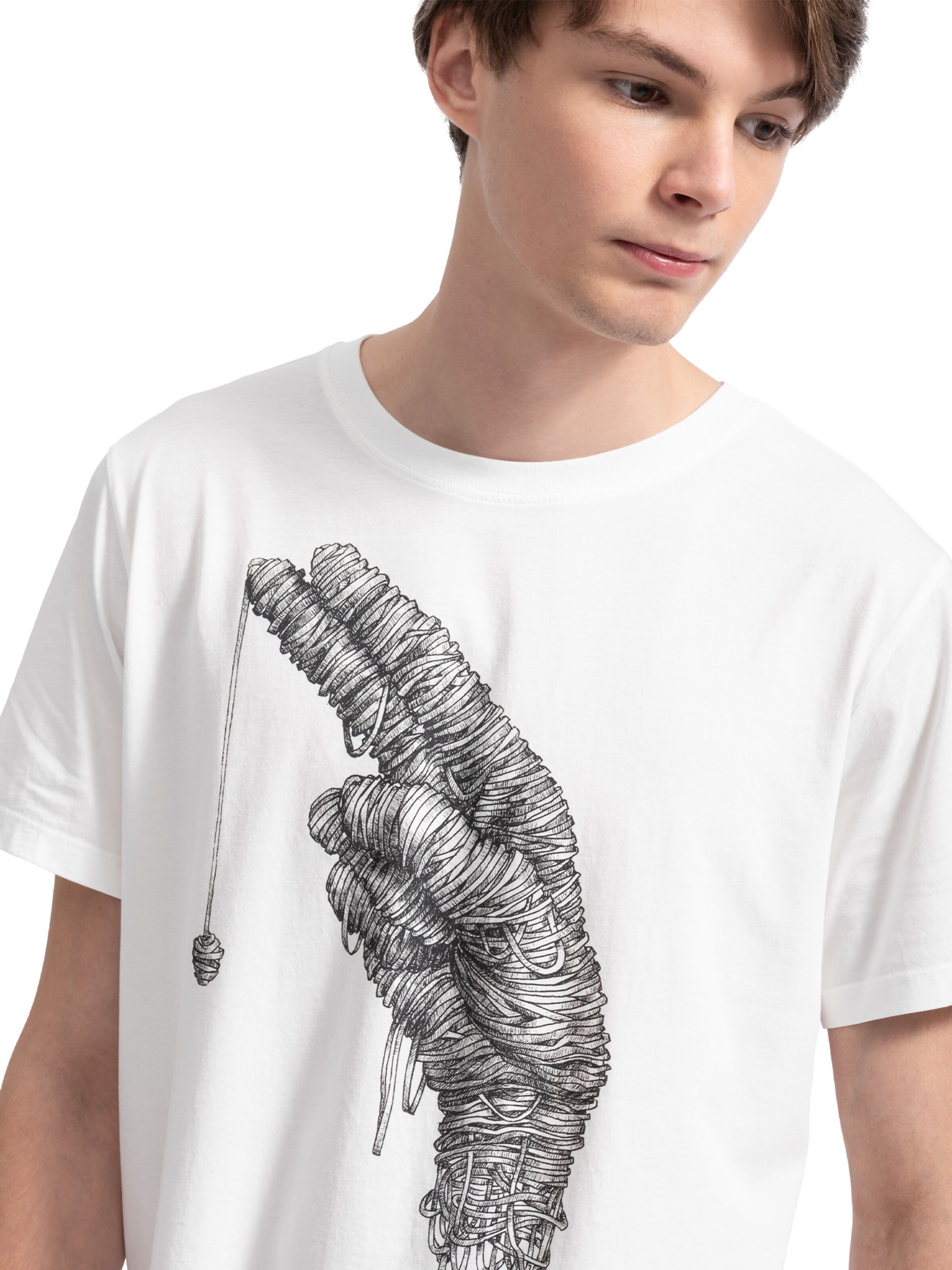 Kaft Shirt 'Mano Duo' in Wit