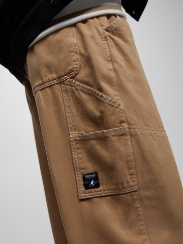 Pull&Bear Regular Hose in Beige