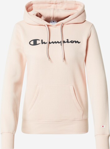 Champion Authentic Athletic Apparel Μπλούζα φούτερ σε ροζ: μπροστά