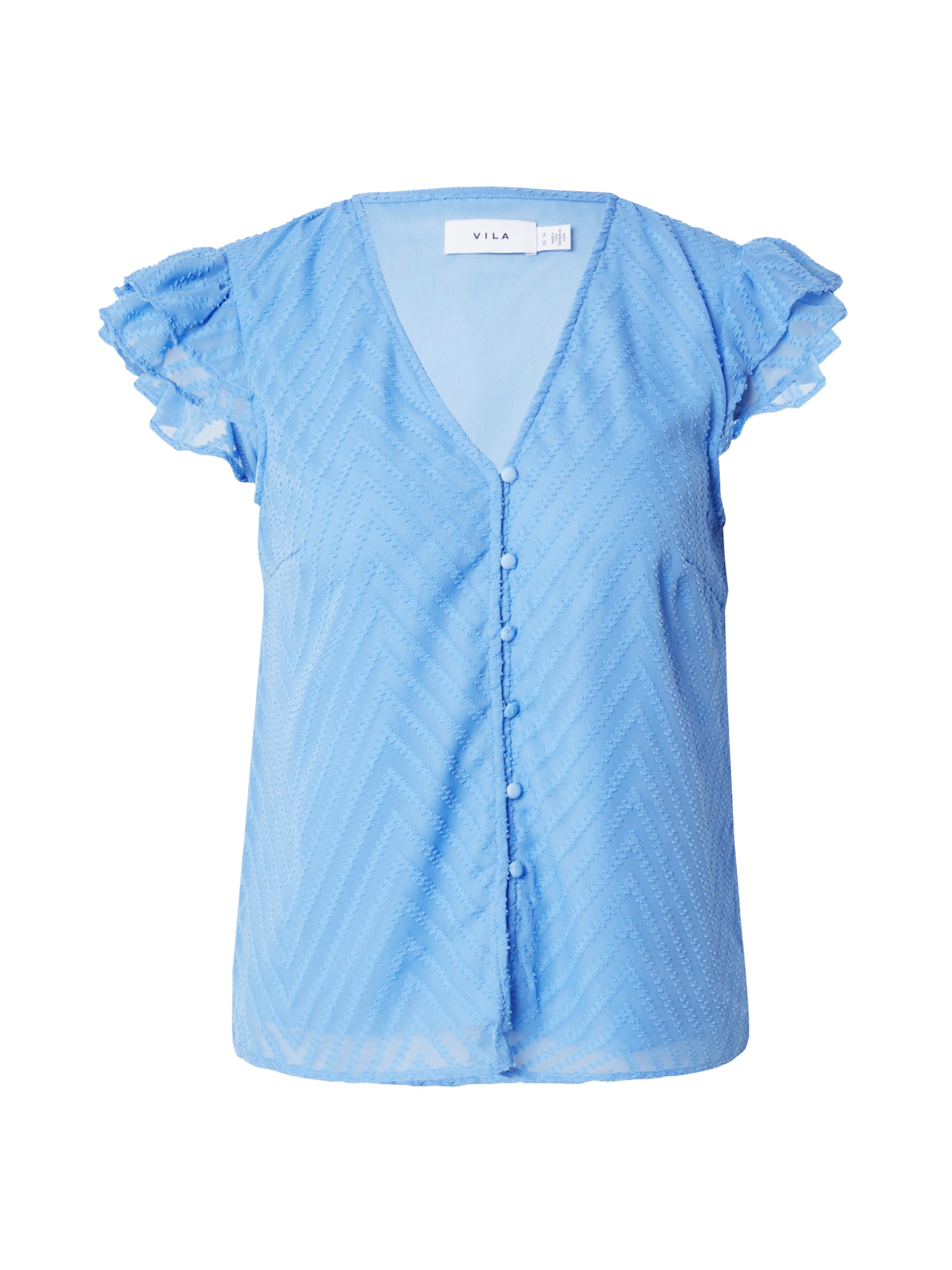 VILA Bluse 'MICHELLE' i lyseblå, Produktvisning