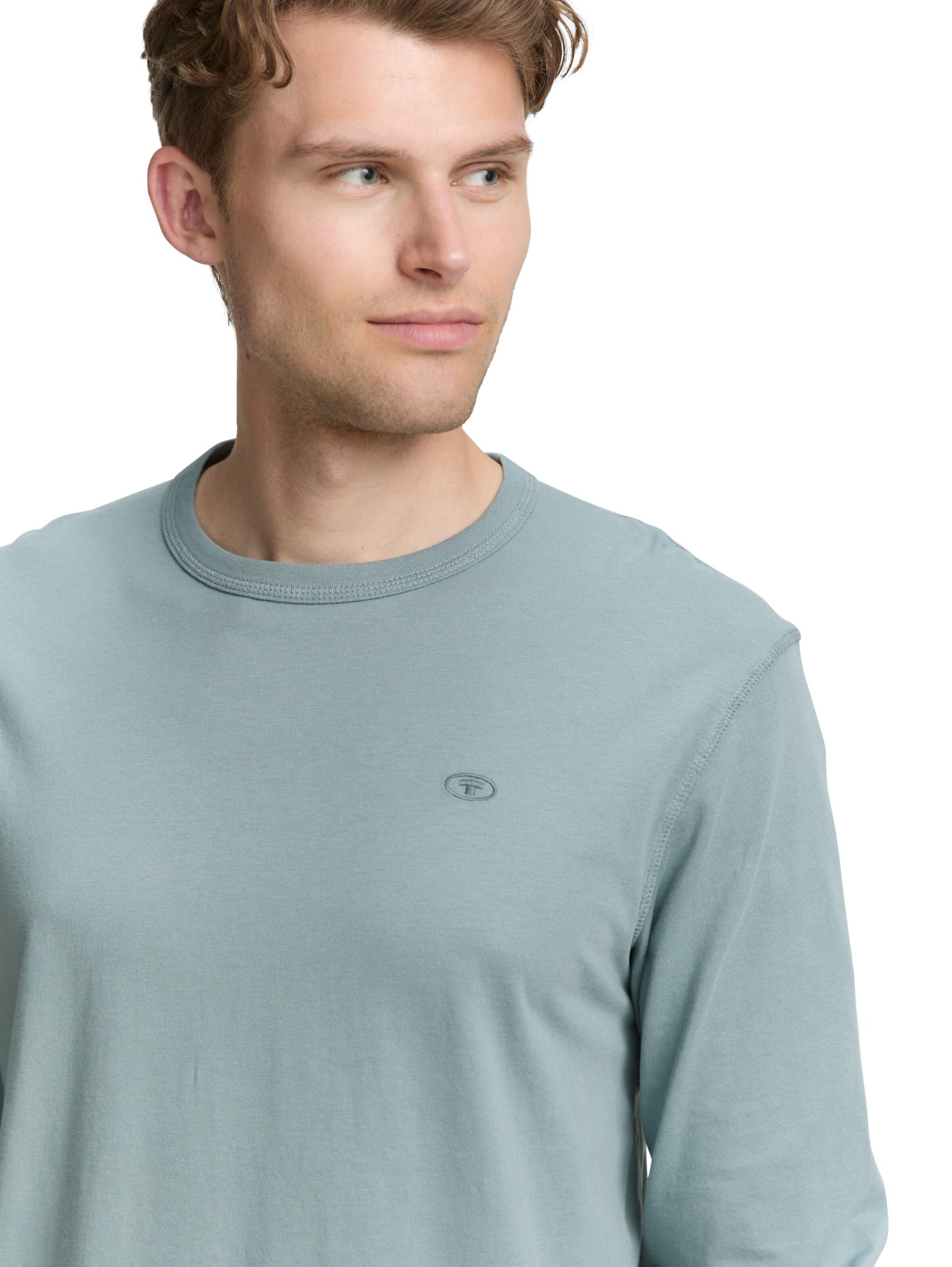 TOM TAILOR Shirt in Grün