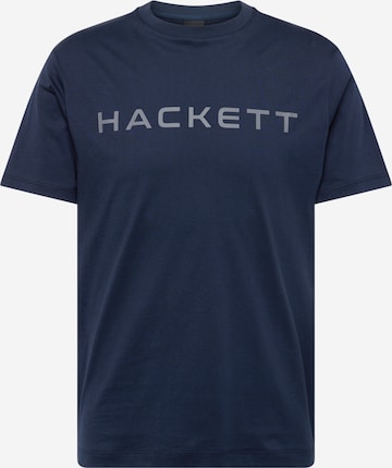 T-Shirt 'ESSENTIAL' Hackett London en bleu : devant