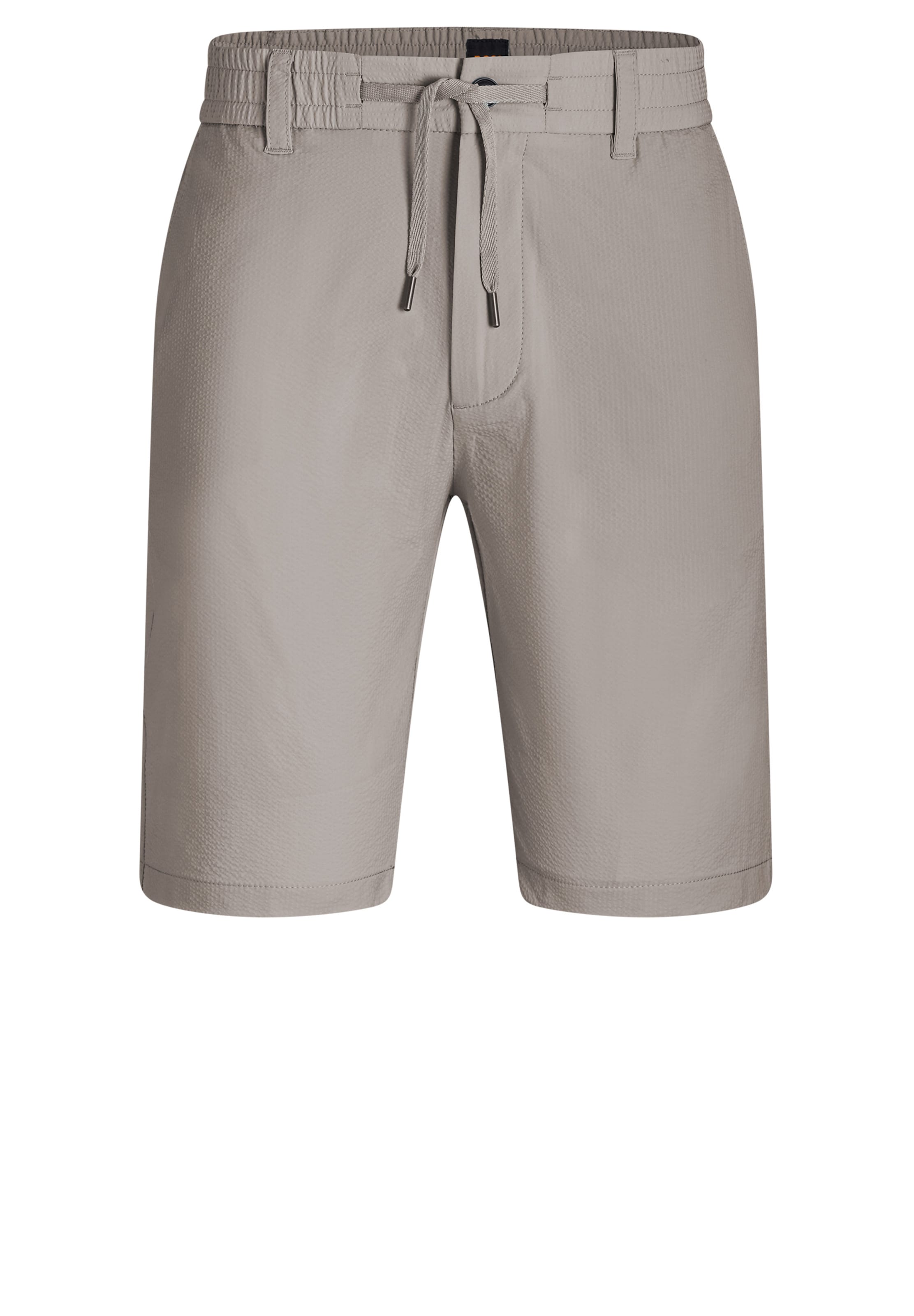 BOSS Chino Pants in Grey: front