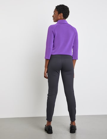 GERRY WEBER Skinny Kalhoty – modrá