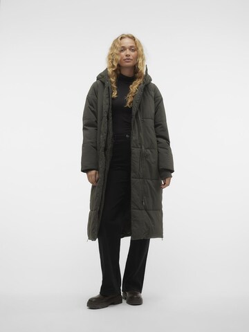 VERO MODA Winter Coat in Green