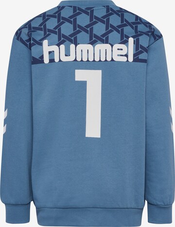 Hummel Sweatshirt in Blauw