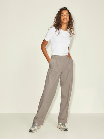 JJXX Loose fit Pleated Pants 'Mary' in Grey