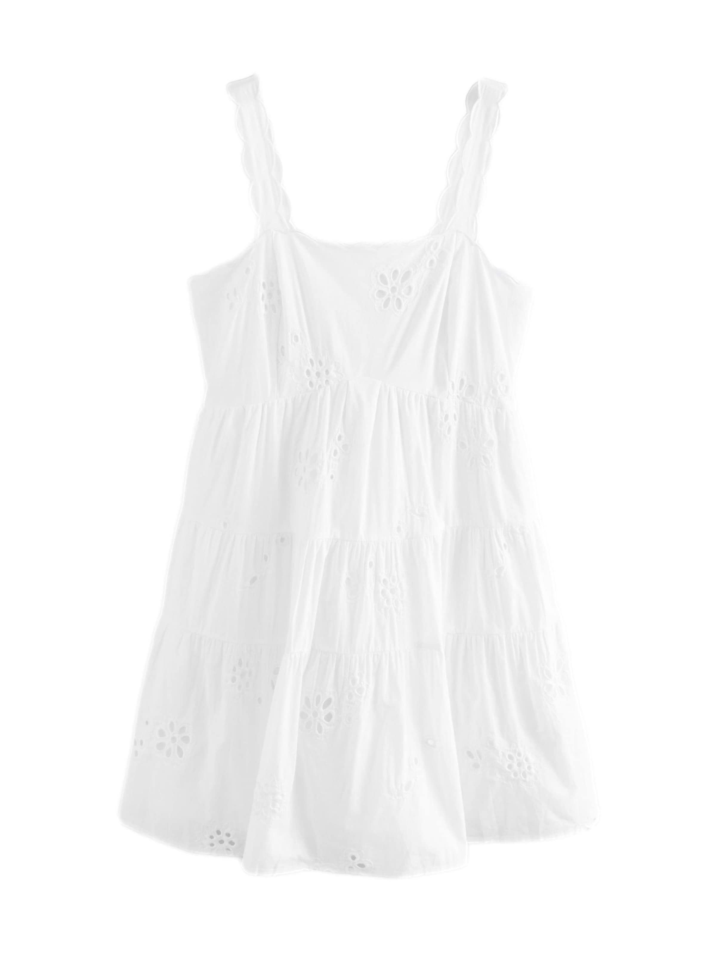 Next Рокля в бяло: отпред