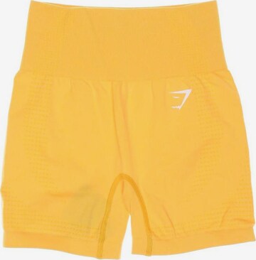 GYMSHARK Shorts in XS in Orange: front