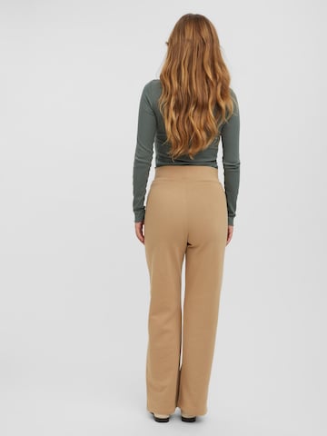 Wide leg Pantaloni 'Stazie' de la Aware pe bej