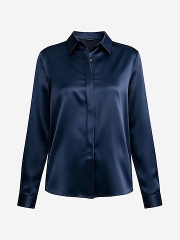 Lilysilk Blouse in Blauw: voorkant