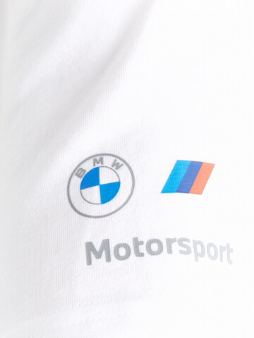 T-Shirt 'BMW MMS' PUMA en blanc
