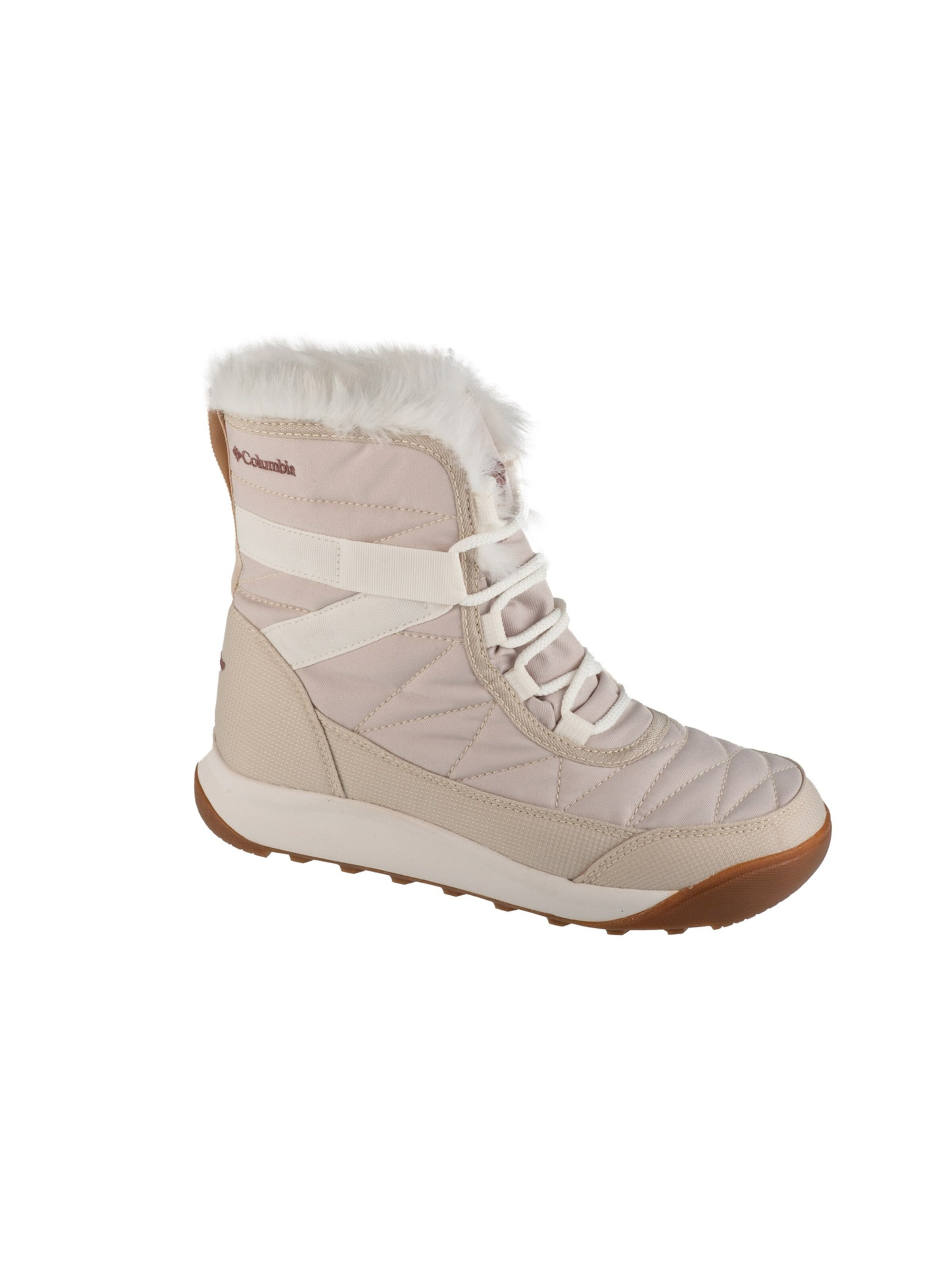 COLUMBIA Boots 'Minx Shorty IV' in Beige: voorkant