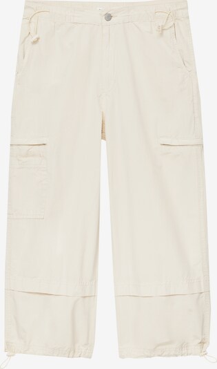 Pull&Bear Pantalon cargo en jaune pastel, Vue avec produit