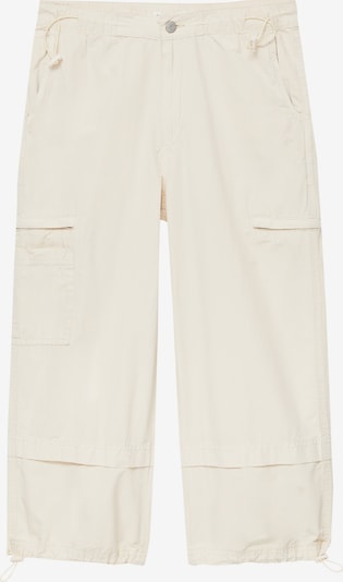 Pantaloni cu buzunare Pull&Bear pe galben pastel, Vizualizare produs